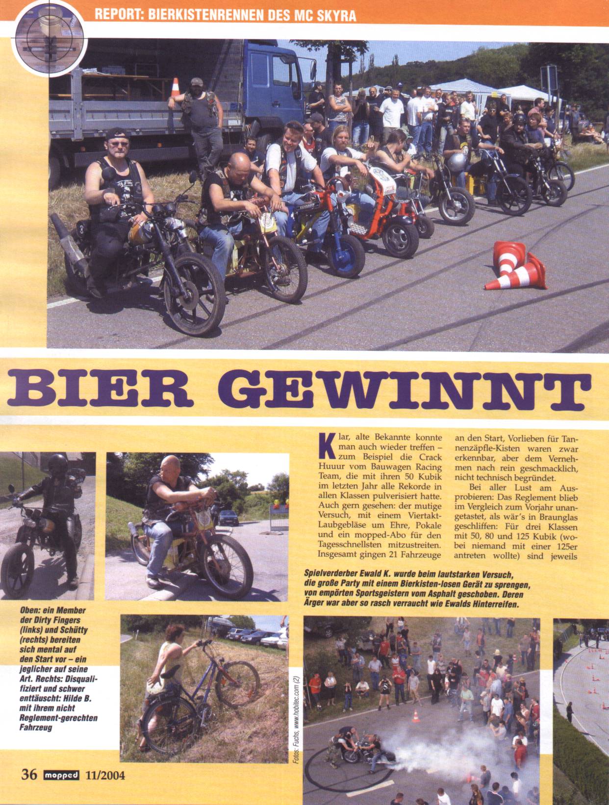 Bericht "Mopped" 11/2004
