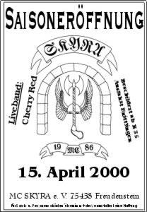 Party 2000-leider noch kein Inhalt