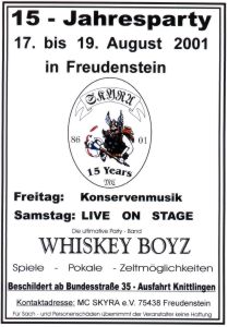 Party 2001-leider noch kein Inhalt